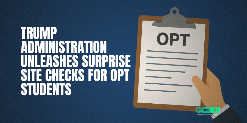 Trump Administration Unleashes Surprise Site Checks for OPT Students